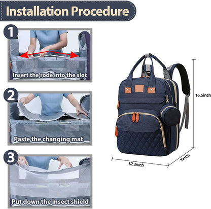 Changing Station Diaper Backpack